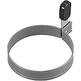 タイガークラウン ケーキリング グレー 115×115×16mm Albrid リング丸型 大 アルミニウム フッ素2コート 5300