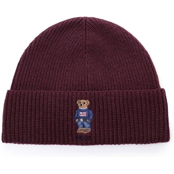 Amazon | [ポロラルフローレン] ニットキャップ POLO BEAR BEANIE