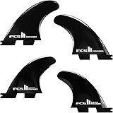 ３フィン Double Tabs Fins 2 ダブルタブフィン 対応 ３枚セット-G5 フィン 黒 青