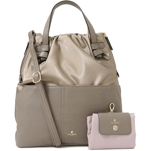 Amazon | [PELLE BORSA] (ペレボルサ) ジゼルパール 牛革 ショルダー 
