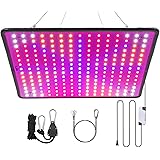 GREENSINDOOR 植物育成ライトLED パネル 400W相当 フルスペクトル 225LED 育苗ledライト 植物育成用ランプ 水耕栽培ライト 室内用ライト 屋内植物用 多肉植物育成 観葉植物 野菜工場 植物栽培工場 家庭菜園 室内園芸 (1