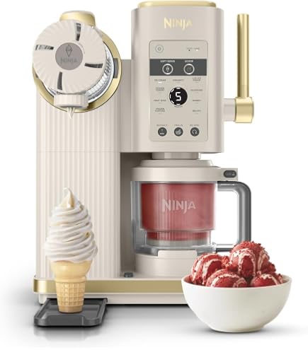Ninja CREAMi Deluxe 10 In 1 Ice Cream and Frozen Maker, 10