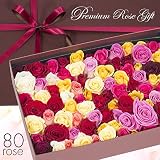バラ風呂ギフト 約80輪 ローズバス 薔薇風呂 ばら風呂 フラワーシャワー フラワーバス サプライズ バレンタイン for bath with roses petals バレンタイン