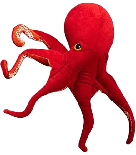 Amazon.co.jp: TAMMYFLYFLYFLY かわいいタコのぬいぐるみ - とても素敵