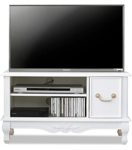 【新品】可愛い　フリル　テレビ台　フェミニン　アウトレット 新品】可愛い フリル テレビ台 フェミニン アウトレット - メルカリ