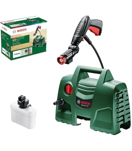 Bosch 06008A7F70 EasyAquatak 110 High Pressure Washer, Green, 37.5