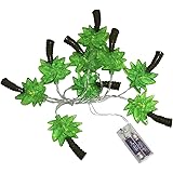 パーティーパーク ヤシの木 トロピカル デコレーション ライト (電池式）LED ガーランド 飾り付け パーティー イルミネーション