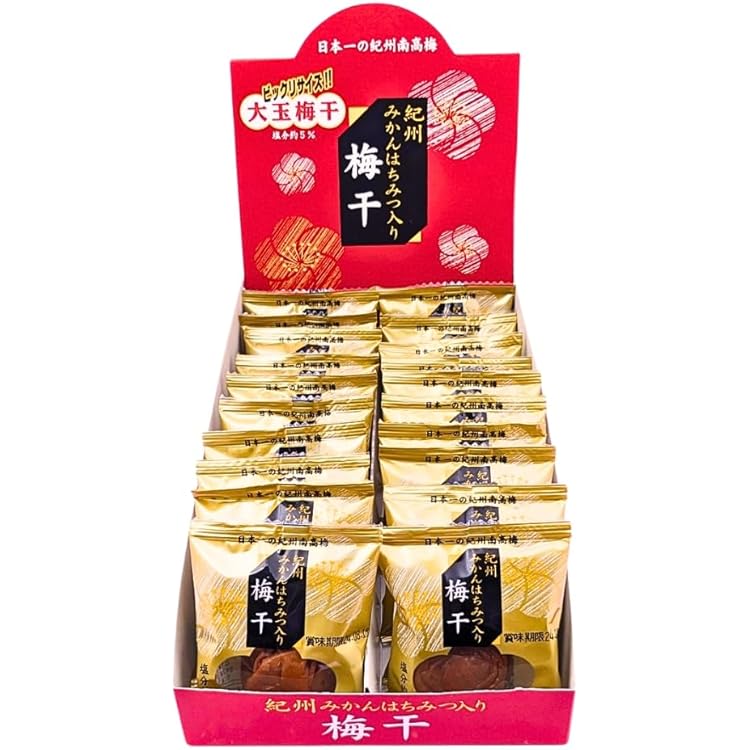 Amazon | 紀州南高梅 みかん蜂蜜入り 梅干し 大玉梅干し ビックリ
