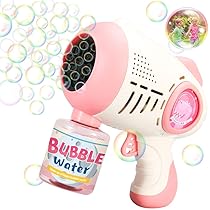 Amazon | シャボン玉 電動 バブルガン しゃぼんだま 自動 バブル