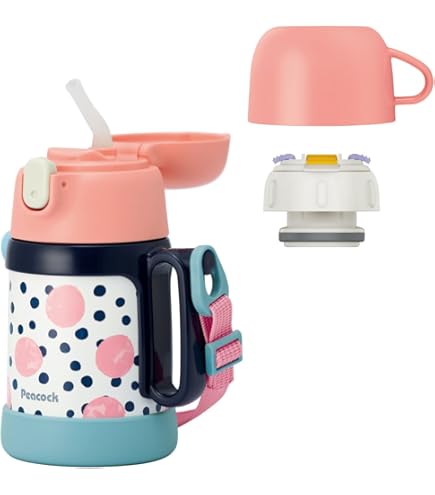 しなこ　水筒　450ml Amazon | しなこちゃん 水筒 450ml【真空二重構造・保冷保温対応