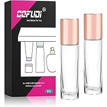Amazon.co.jp: ロールオンボトル 10ml 2本 透明ロールオン 容器