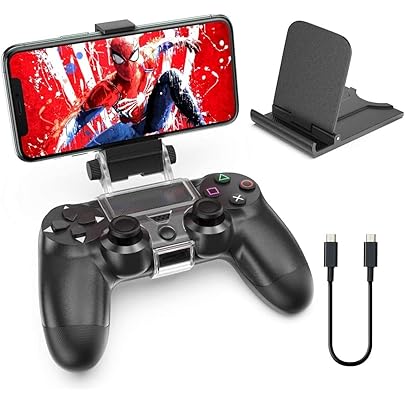 Amazon.co.jp: BRHE 携帯電話クリップ PS4コントローラー用 モバイル 