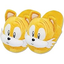 Amazon | ソニック・ザ・ヘッジホッグ テイル ヘッド スリッパ
