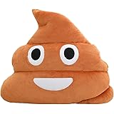 シンプルチョコ うんこ うんち クッション 大きいサイズ 枕 おもちゃ ぬいぐるみ グッズ プレゼント 子供 昼寝 (20㎝×20㎝)