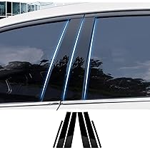 マークX 120系 ピアノブラックピラー ピラーガーニッシュ 6p保護フィルム付 マークX 120系 ピアノブラックピラー ピラーガーニッシュ 6p保護