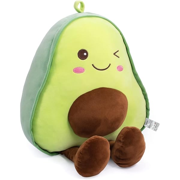mini avocado plush