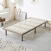 Amazon｜ネルコンシェルジュ バノン すのこベッド シングル ベッド単品