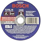 Bosch CWDG1M415 Type 1 Metal Cutting Wheel for Die Grinder, 4-Inch .045 by 5/8-Inch Arbor [並行輸入品]