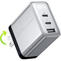 Amazon | COLORFUL 65W 充電器 3ポート 「見える化」PD対応 Type-C充電