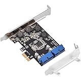 VBESTLIFE USB3.0増設ボード PCI-E PCI-Expressから内部2ポート19ピンヘッダまで低背USB 3.0カードアダプタ 最大5Gbps 低発熱性 耐摩耗性 超耐久性 WindowsXP Windows7 Windows8 W