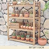 フラワースタンド・園芸ラック 植物の花のポットのディスプレイスタンドの庭の松の花のスタンド屋内多目的の花のスタンドフェンスの花のスタンド フラワーディスプレイスタンド (サイズ さいず : 90 * 