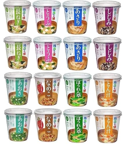 Amazon | 【新】 インスタント味噌汁 カップみそ汁 料亭の味 生みそ