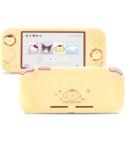 Cute Winnie The Pooh Case Compatible with Nintendo Switch OLED