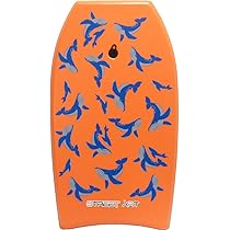 Amazon | ・ ボディボード SMALL WHALES 33INCH オレンジ