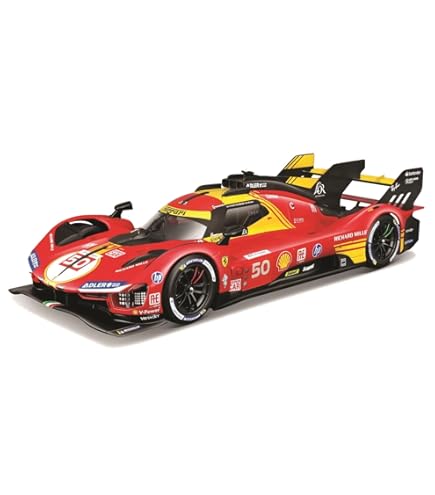 Amazon | Bburago 1/43 フェラーリ 499P ル・マン 2024 ウィナー