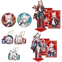 崩壊:スターレイル KFC 中国 コラボ 椒丘 飛霄 カード チケット 公式正規品 スタレ ケンタッキー コラボ 飛霄 椒丘 アクリル