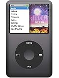 Apple iPod Classic 80GBブラック第6世代ブラックMP3プレーヤーミュージックプレーヤービデオプレーヤー（80GB 6G、ブラック）