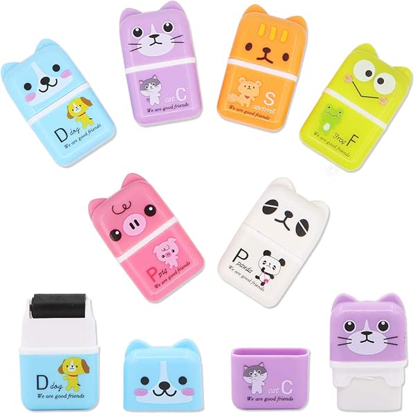 Studentszone Cute Pencil Erasers For Kids 6 Count 6 Colors White Black Blue Green Pink Orange Cool Fun Kawaii Drawing Eraser For Boys And Girls Erasers Amazon Com Au