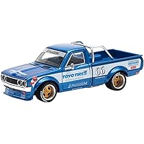 Amazon | POP RACE 1/64 パンデム・ダットサン 620 ブルー