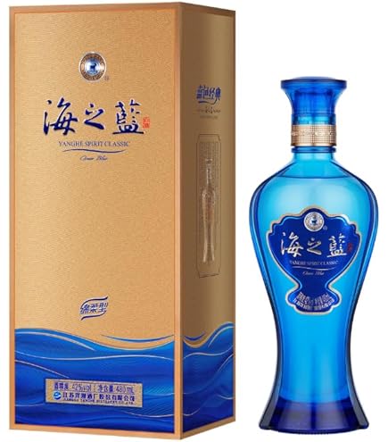 Amazon.co.jp: 夢之藍 M6+ 52度 550ml □洋河大曲の幻の白酒15年熟成品