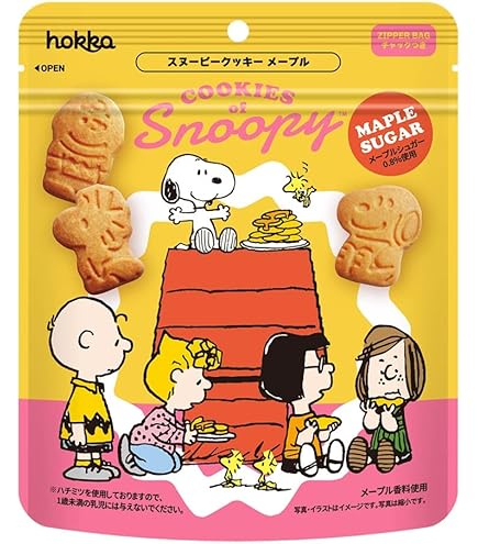 Amazon.co.jp: 北陸製菓 hokka スヌーピー（Snoopy）クッキー チョコ