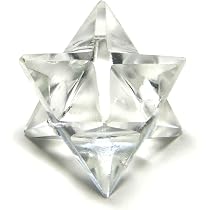 Amazon.co.jp: 天然水晶 ヒマラヤ水晶 マルカバスター六芒星 厳選 上品