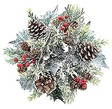 エルアーツ クリスマス オーナメント ベリーコーンリース 直径22cm E8987-00
