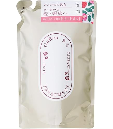 リンレン　凜恋 rinren トリートメント　520ml ローズ　ツバキ 薬用スカルプケア]凜恋/rinRen（リンレン） トリートメント ローズ
