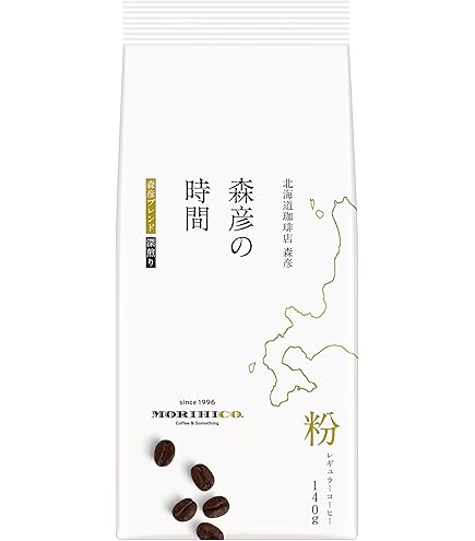 Amazon.co.jp: AGF 森彦の時間 豆 森彦ブレンド 140g 【 コーヒー豆