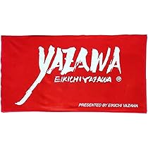 Amazon.co.jp: 矢沢永吉 スペシャルビーチタオル 03 (フデ)赤/白