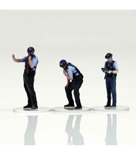 Amazon.co.jp: figreal 1/64 ストリートギャングセット003 3体 彩色