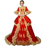 Amazon Co Jp 貴族お嬢様風 洋装ワンピース 中世ヨーロッパ系 プリンセス 王女様 ドレス ワンピース パニエ付き 花嫁 服 ファッション小物