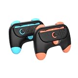 CUIYKAI コントローラーグリップ Joy-Con用 Switch 2対応 2個パック かわいい 快適 耐摩耗性 ハンドルキット アクセサリー ホルダー 2025 Switch 2 Joy-Cons