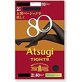 ATSUGI(アツギ) タイツ上質ベーシックで美しく 80デニール ロングセラー ＜2足組＞ 毛玉ができにくい 暖かい 静電気防止 FP80002P・FP12812Pレディース