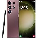 ゲーミングスマホ－顔認証機能搭載 スマートフォン本体、3+64Gの大容量メモリ携帯電話、S23 Ultra (金)