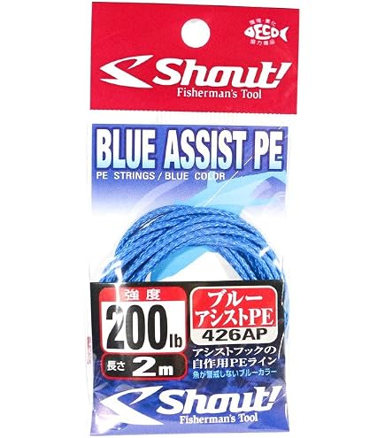 Amazon.co.jp: ゼスタ(XESTA) ライン アシストPE フロロ芯入り PK30号