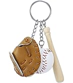 Amazon.co.jp: SURD 野球 グローブ バット 3点セット キーホルダー