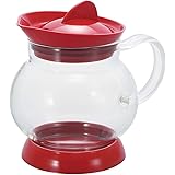 HARIO (ハリオ) ジャンピング ティー サーバー 350ml レッド JTS-35-R