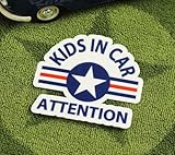 KIDS IN CAR ステッカー US AIR FORCE サイズS＿SC-BIS12-LFS