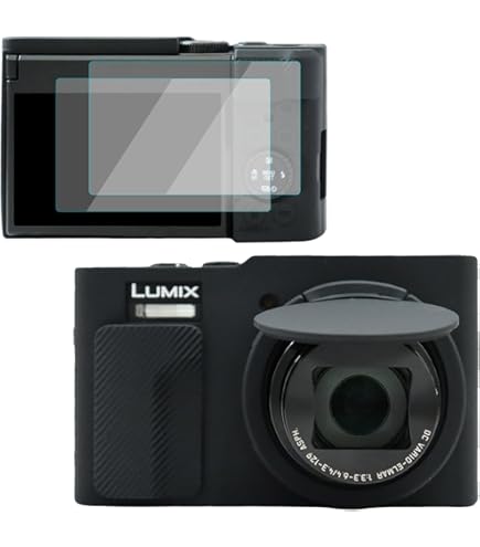 Amazon | for LUMIX DC-TZ99 ケース +2枚フィルムシリコーン 保護